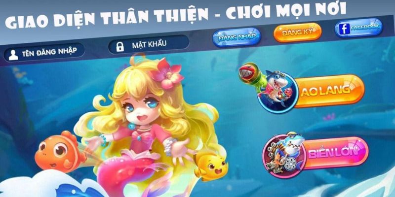 Giao diện thân thiện với người chơi.