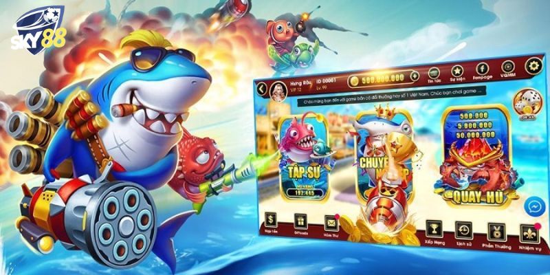 Cùng SKY88 săn Boss khủng tại Bắn cá vàng 777.